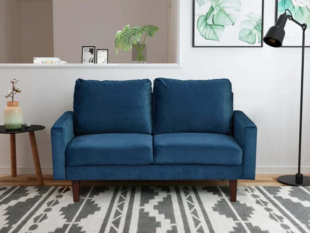 Genghis 60'' Velvet Loveseat