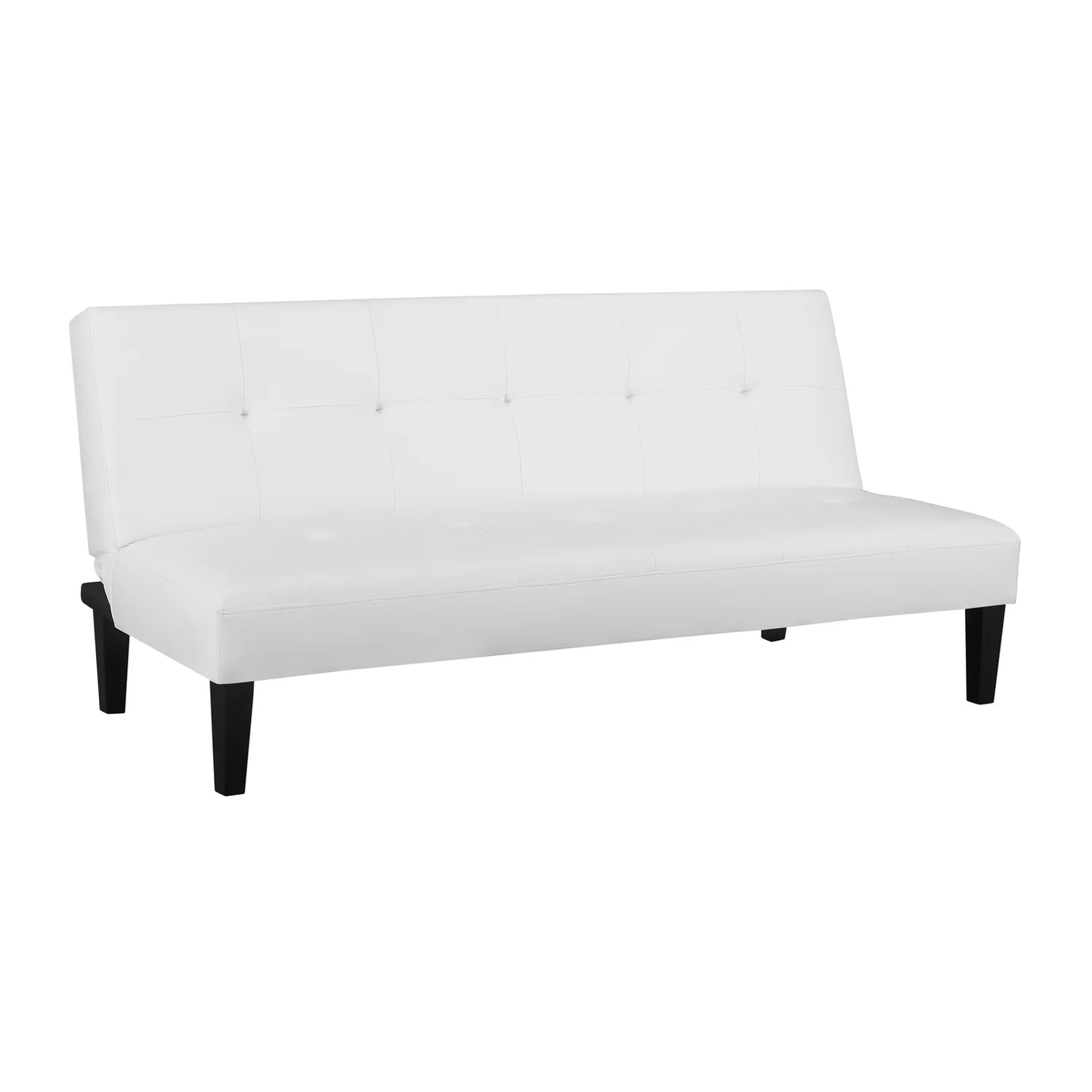 White Convertible Futon Sofa