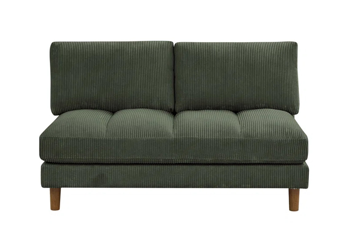 57'' Armless Loveseat