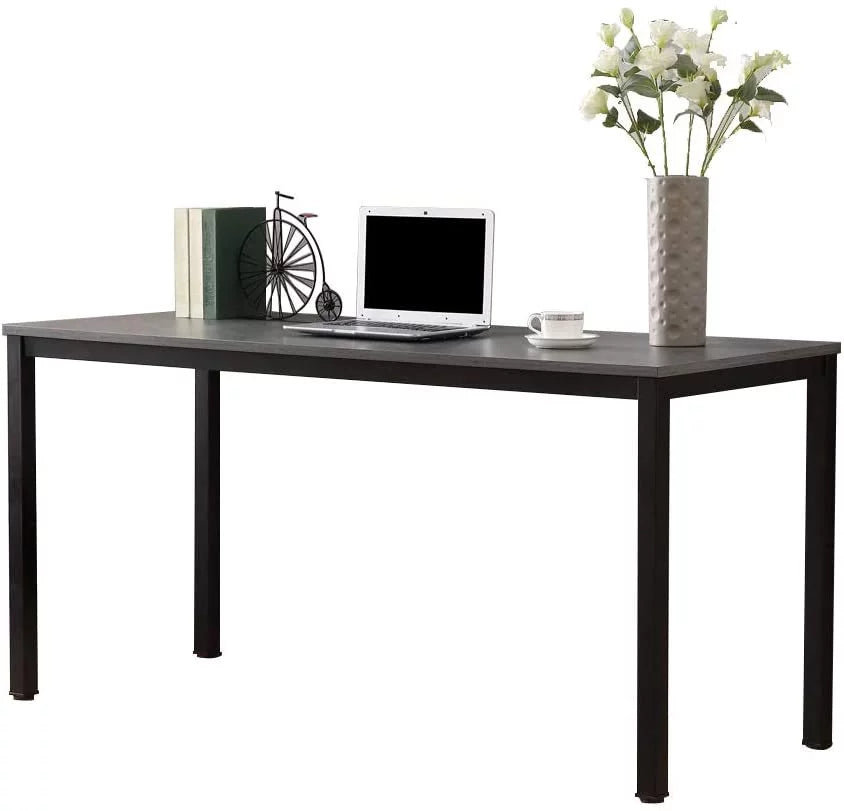 63 Inches Gaming Desk, Office Desk Gray