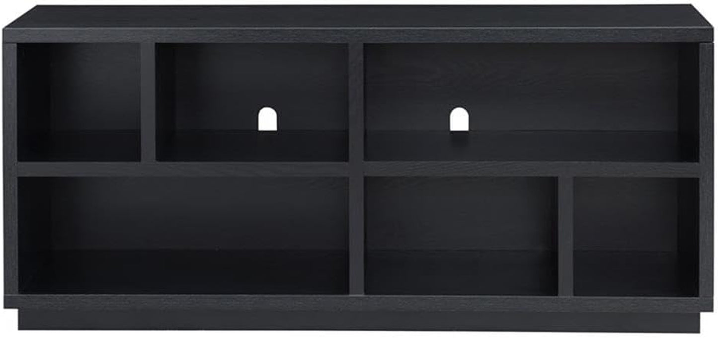 Bowman Rectangular TV Stand for Tv'S up to 65" in Black Grain