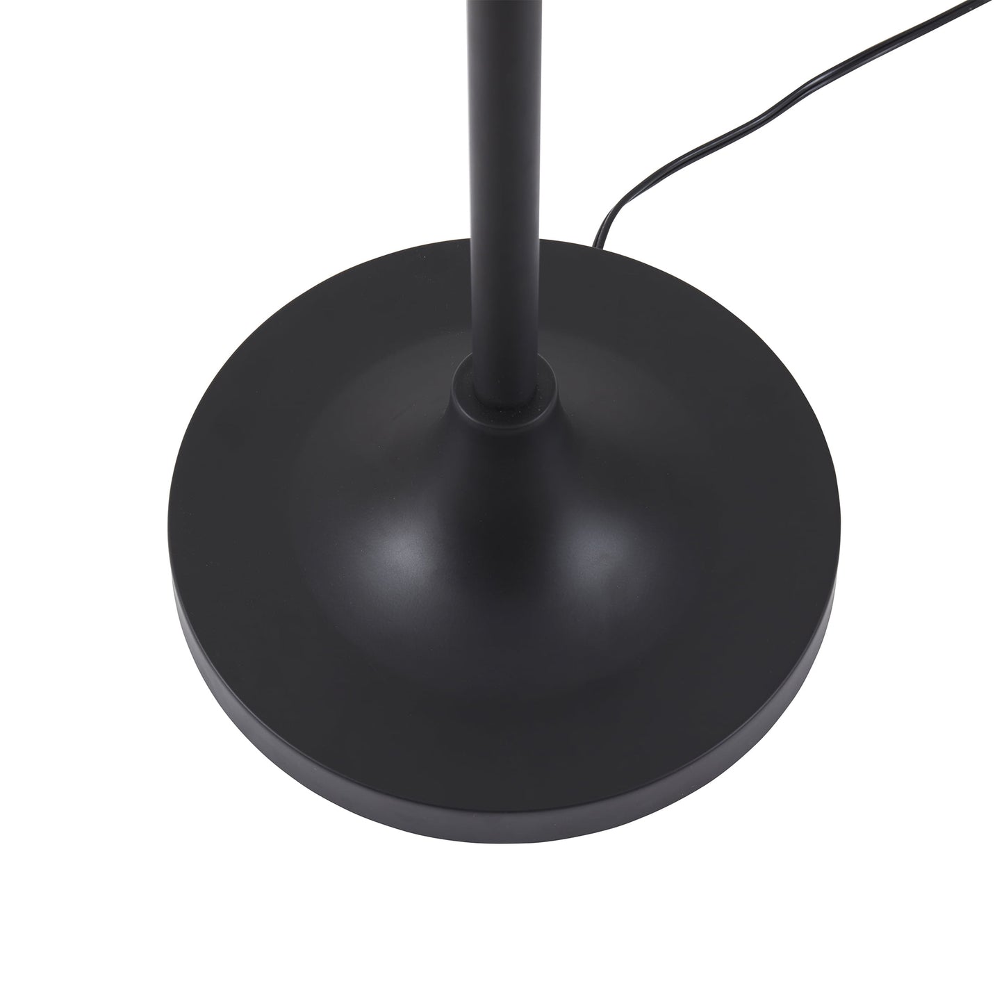 62" Modern Dome Adult Floor Lamp, Black