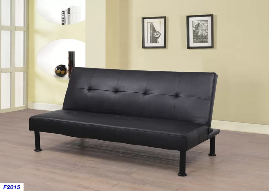 Inkom 64" Wide Futons Flexibly Convertible Couch to Bed