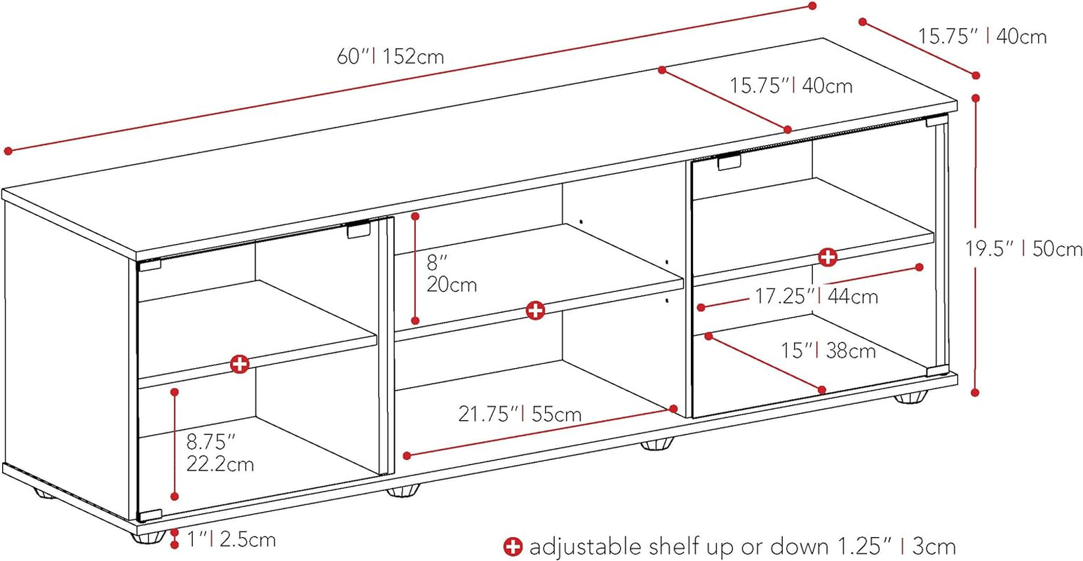 Fiji TV Stand, Brown