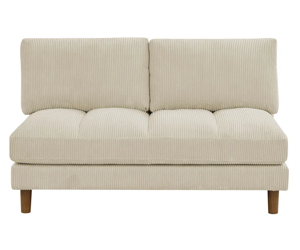 57'' Armless Loveseat