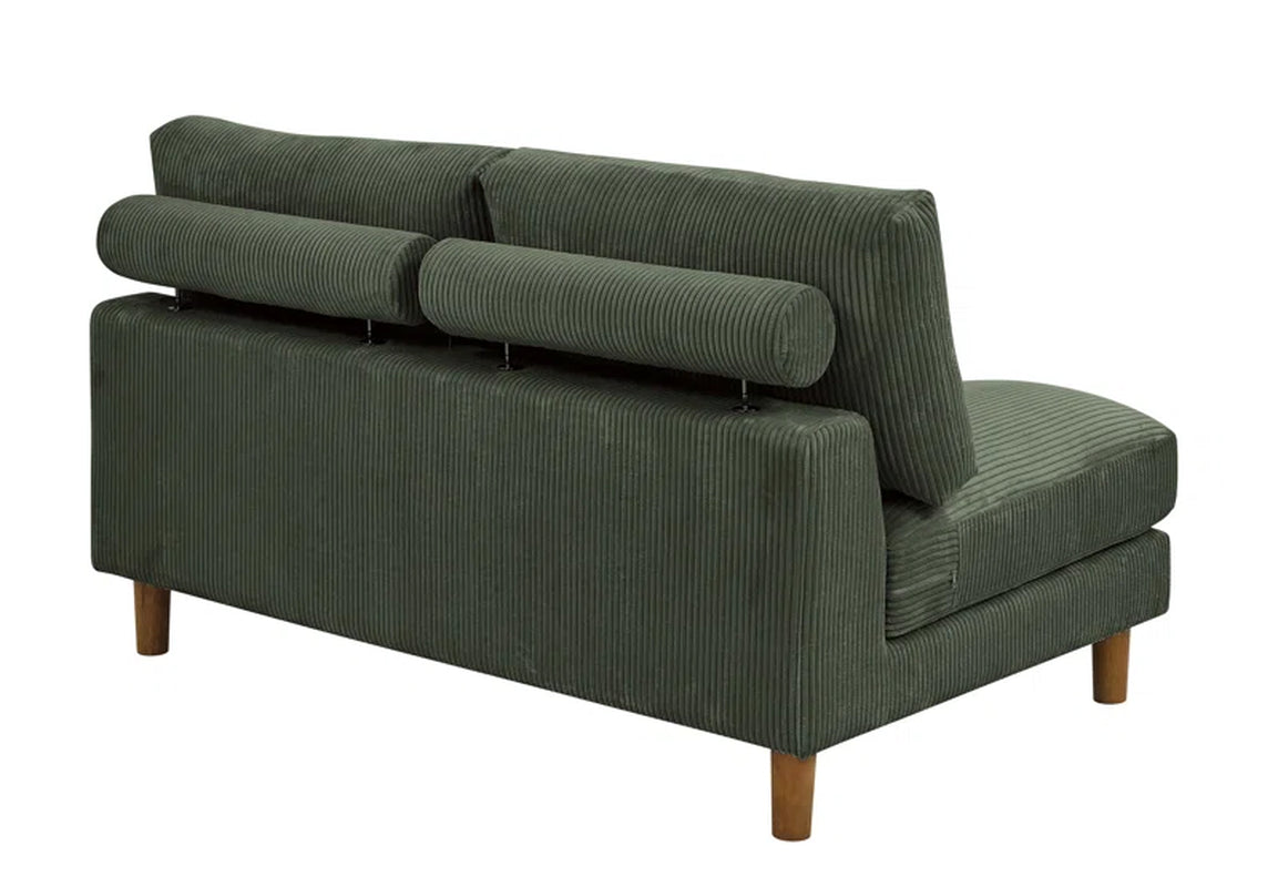 57'' Armless Loveseat