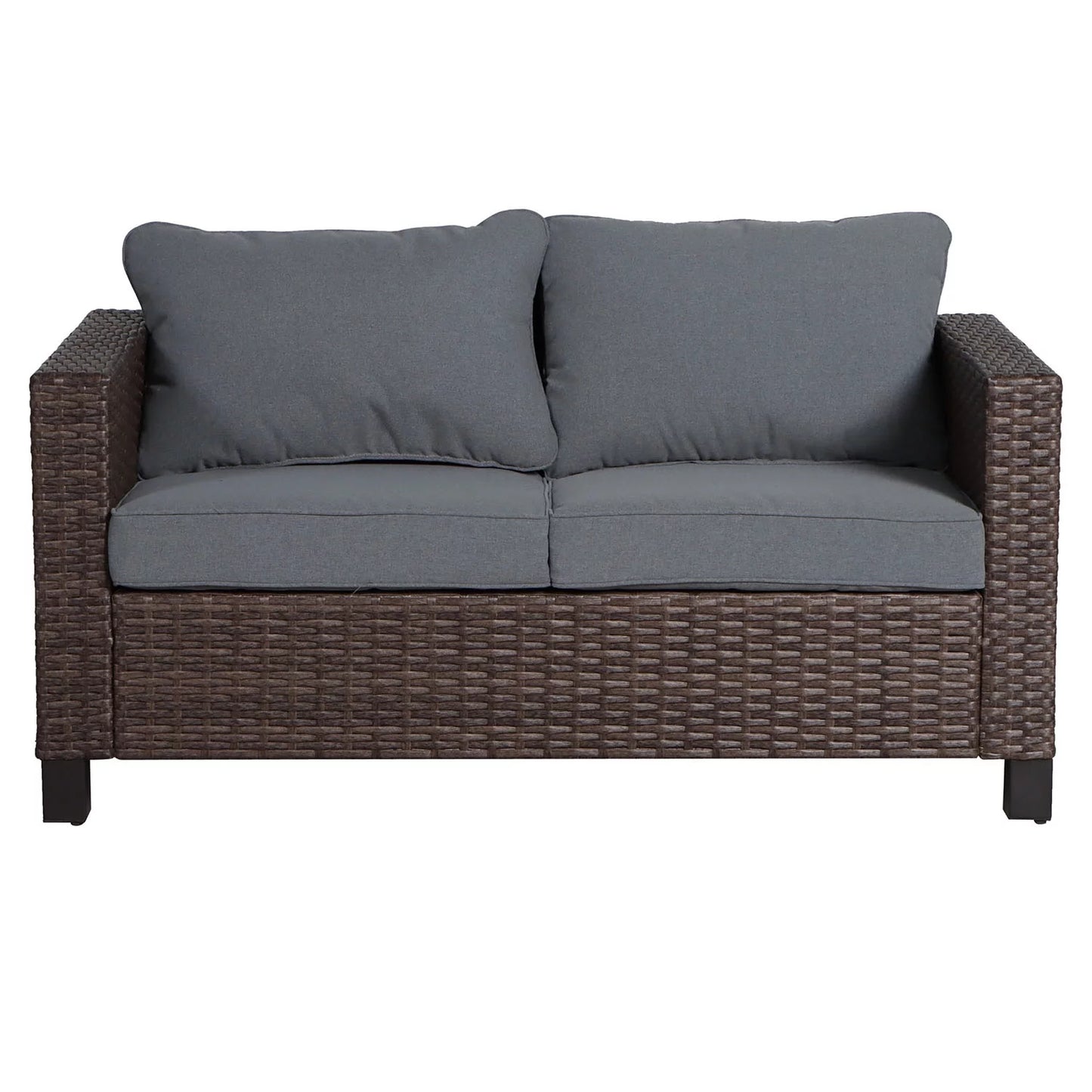 Brookbury Outdoor Loveseat - Gray