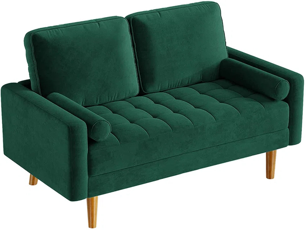 Delicat 58.46'' Velvet Loveseat