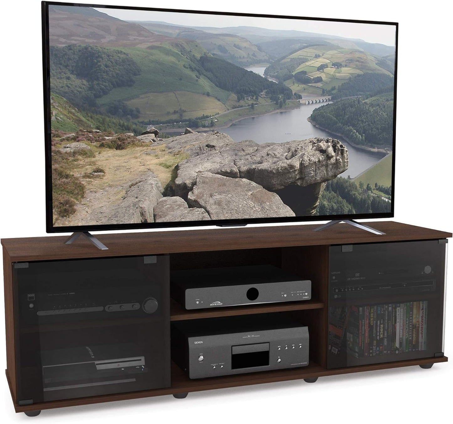 Fiji TV Stand, Brown