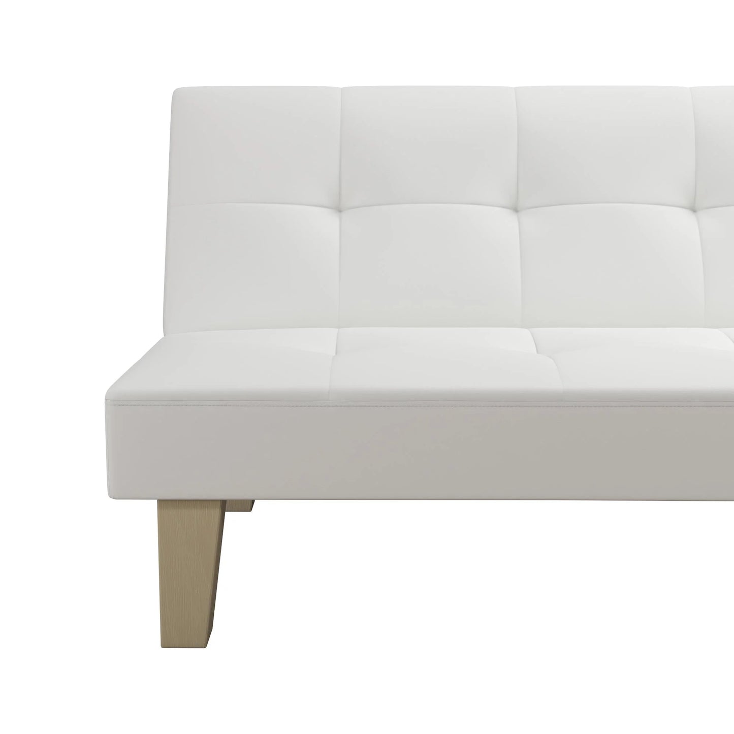 Aria Futon Sofa Bed, White