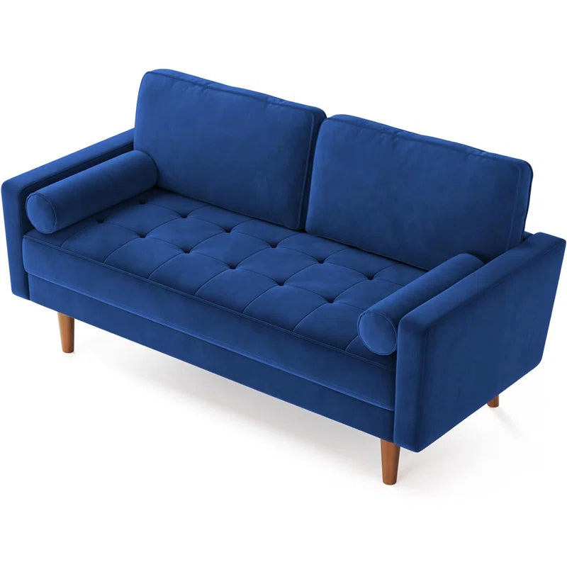 Delicat 58.46'' Velvet Loveseat