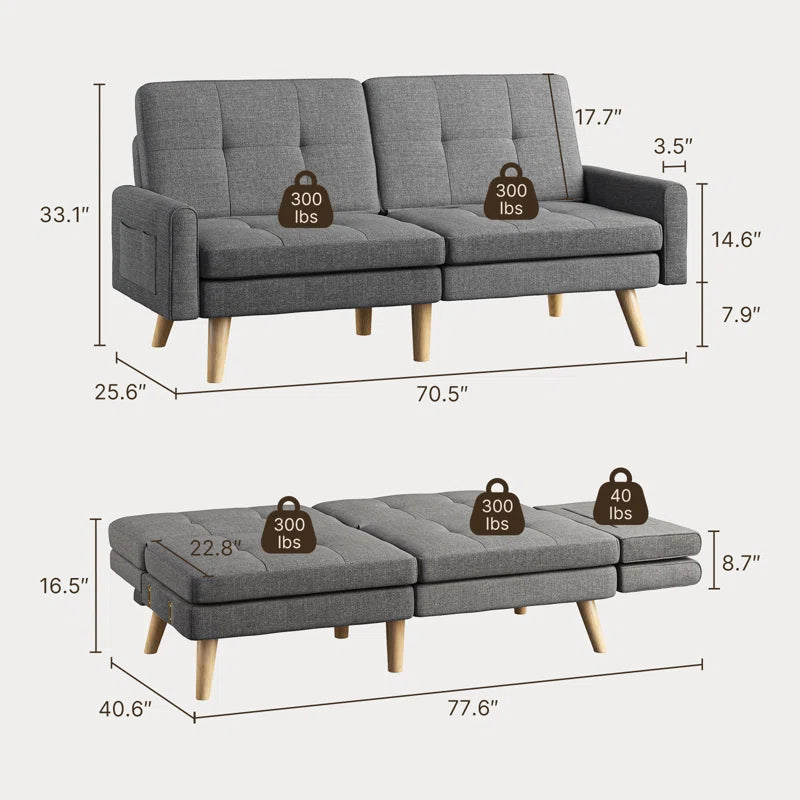 Nazeer Couch Loveseat