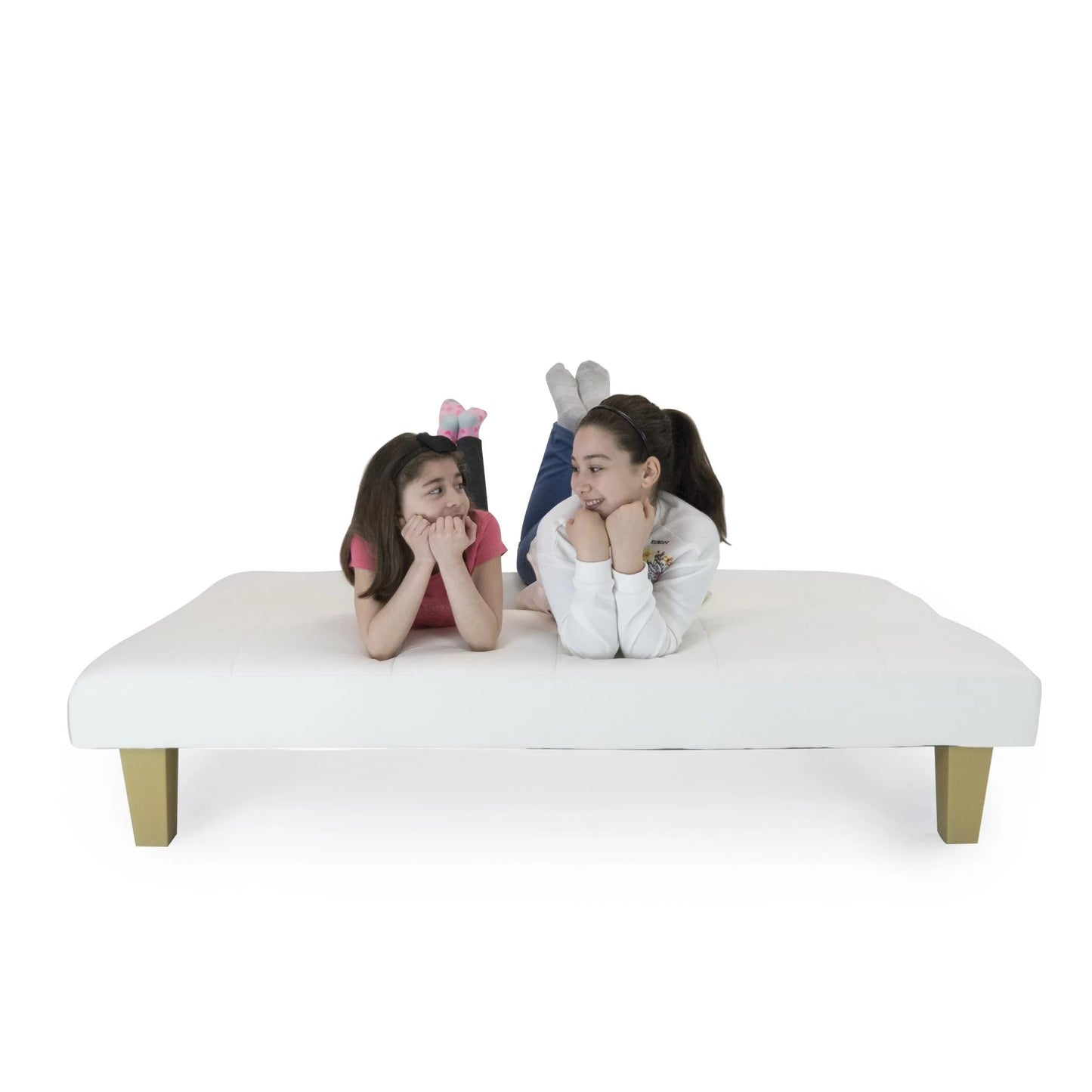 Aria Futon Sofa Bed, White