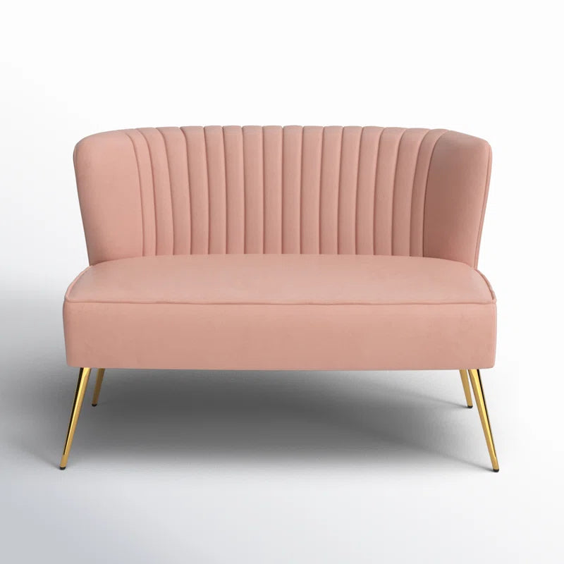 Euclid 47'' Velvet Loveseat