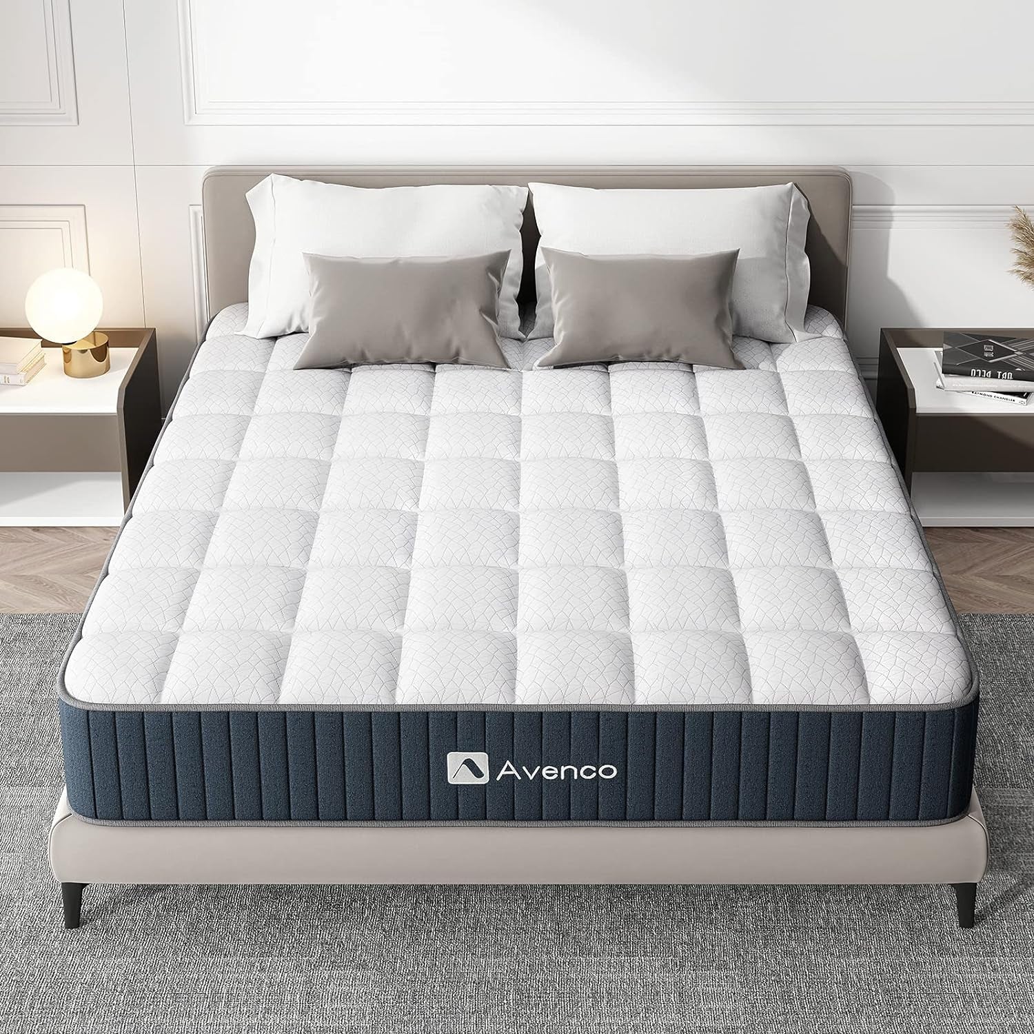 Twin Mattress, 10 Inch Medium Firm Innerspring Mattress,