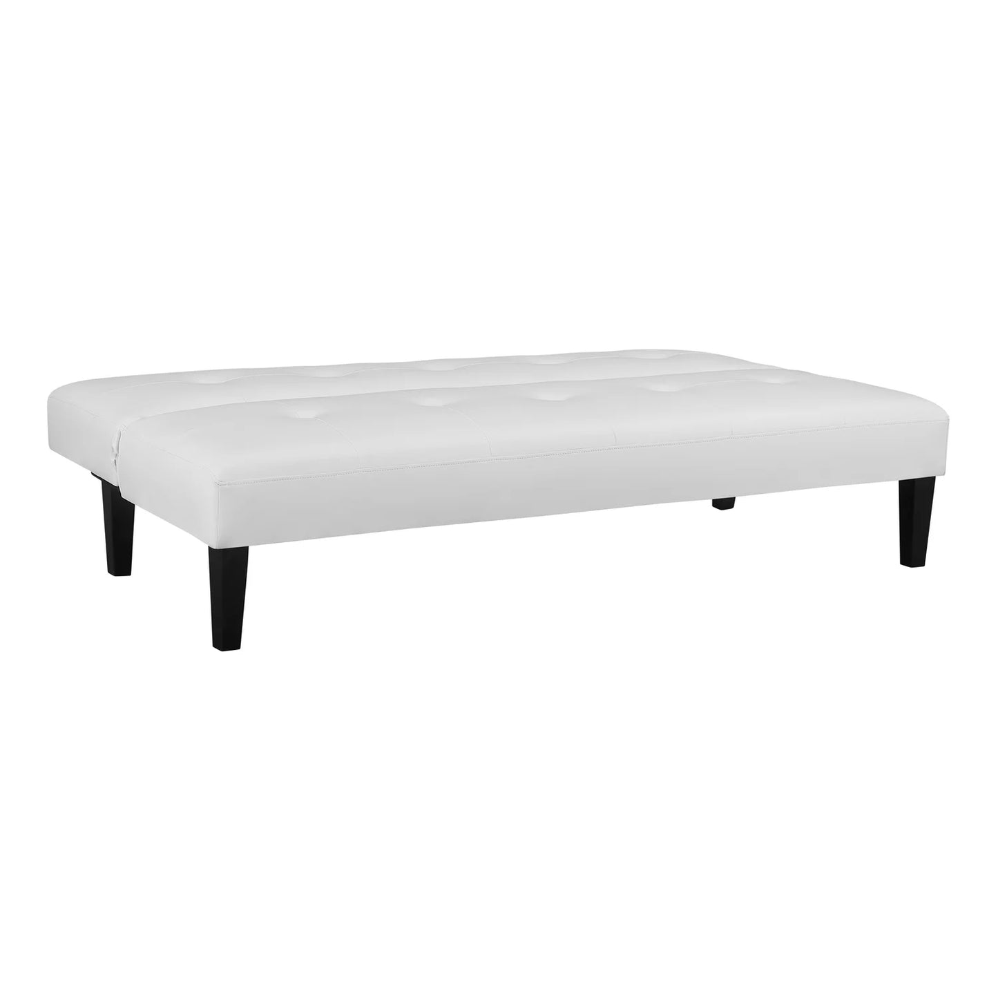 White Convertible Futon Sofa