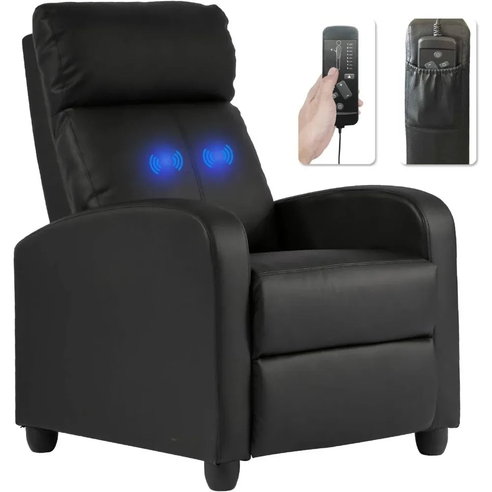 Massage Recliner Sofa Reading Chair Winback