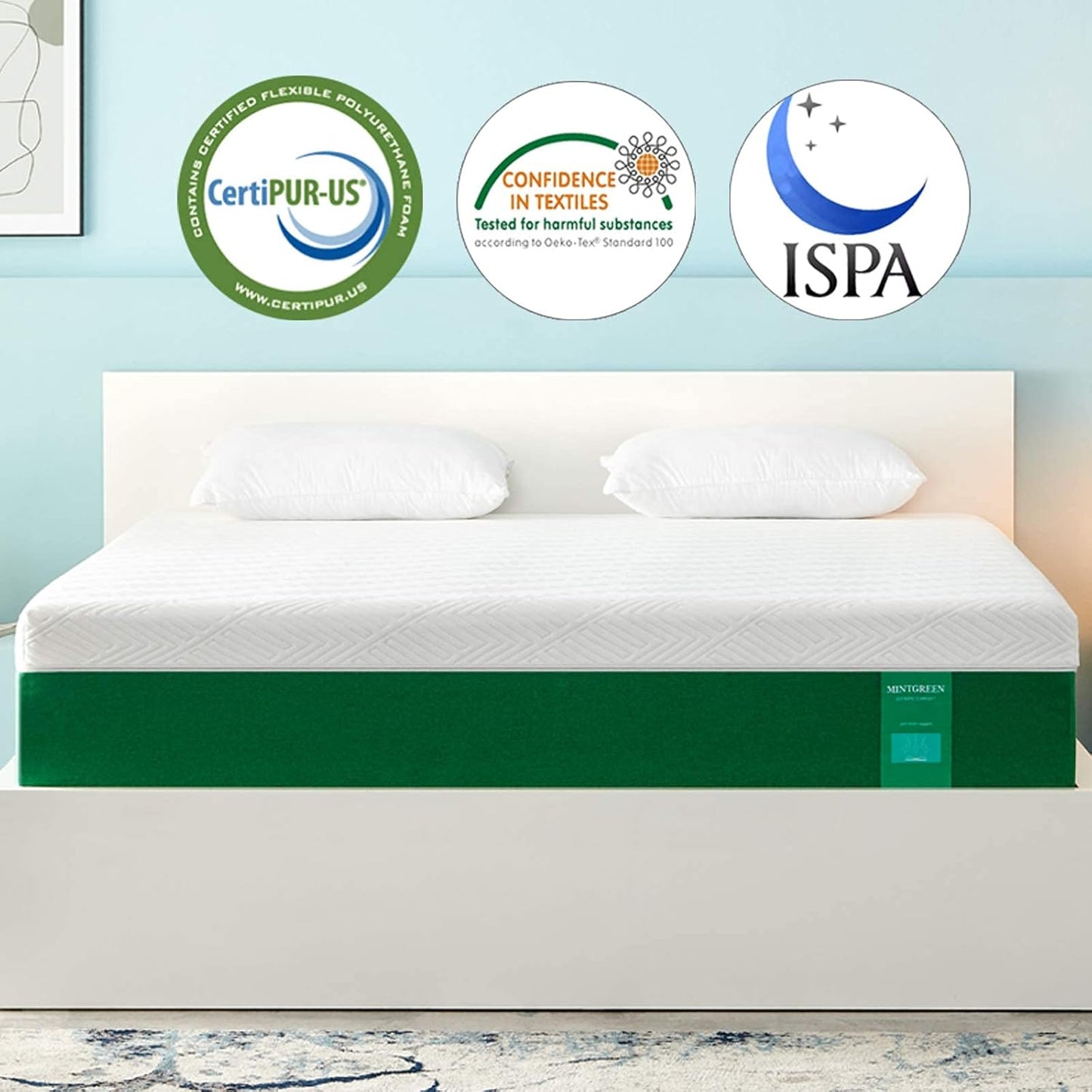 Full Size Mattress 12 Inch Memory Foam Mattress in a Box, Premium Bed Mattress with Breathable Soft Cover- Full Mattress