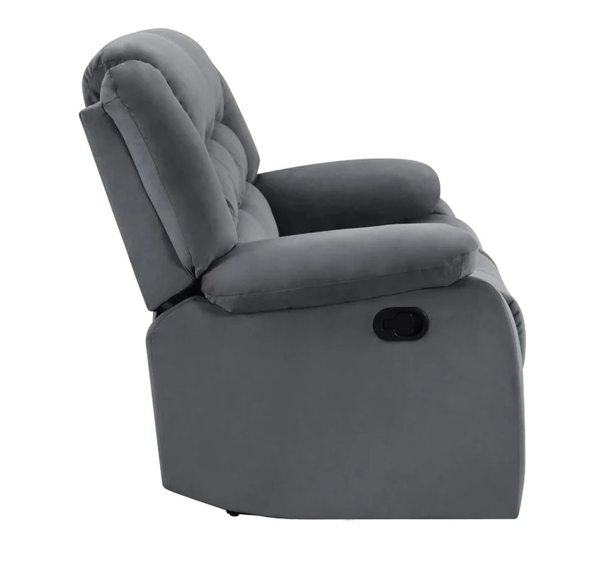 Aum 60'' Upholstered Reclining Loveseat