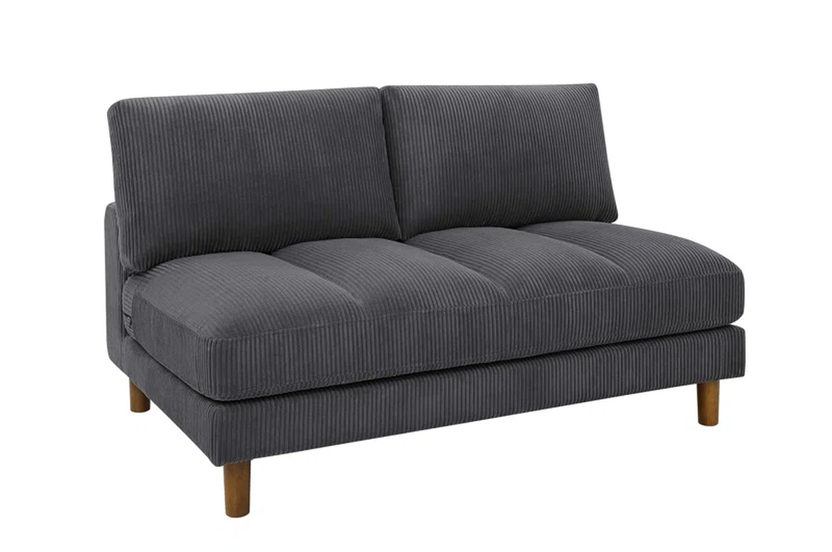 57'' Armless Loveseat