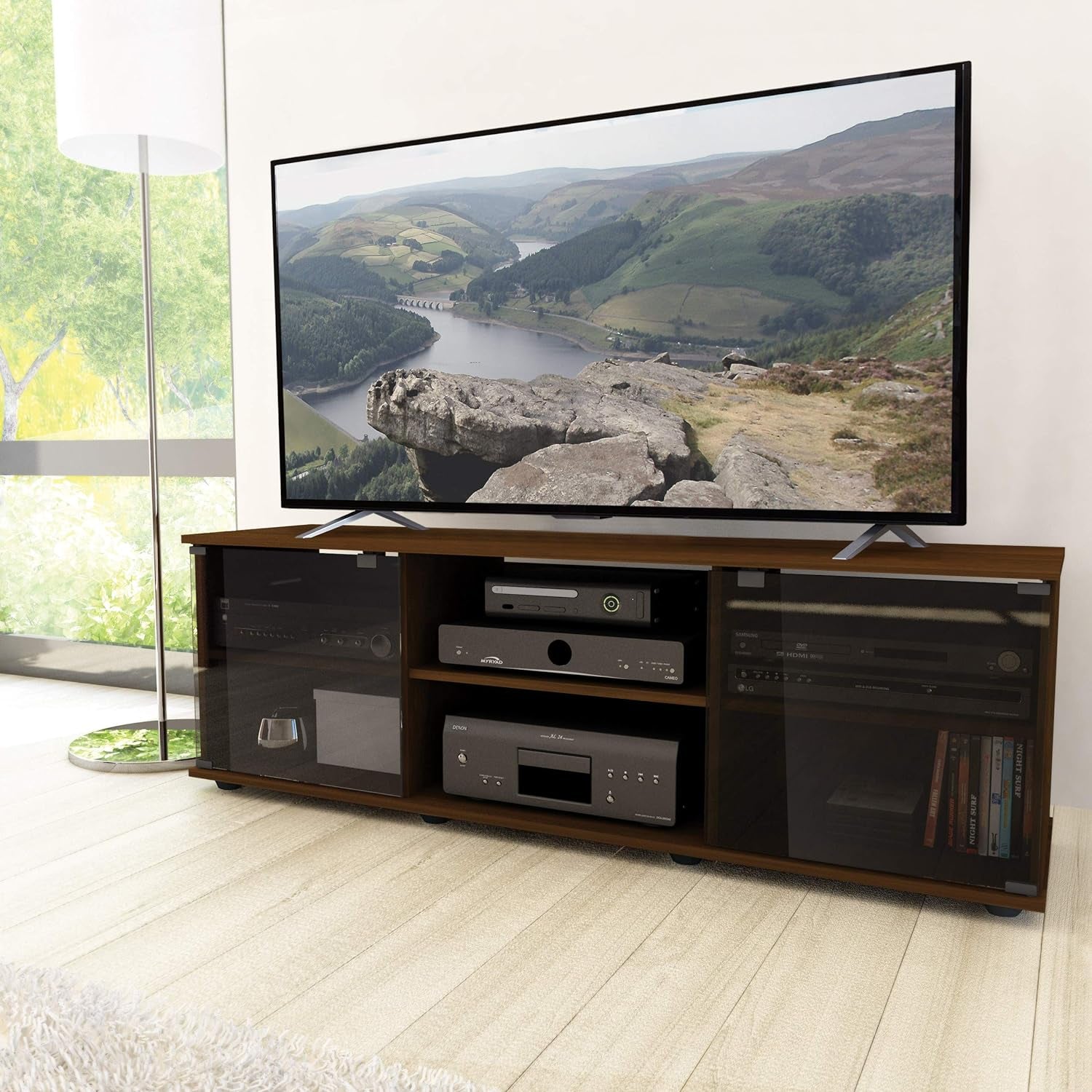 Fiji TV Stand, Brown