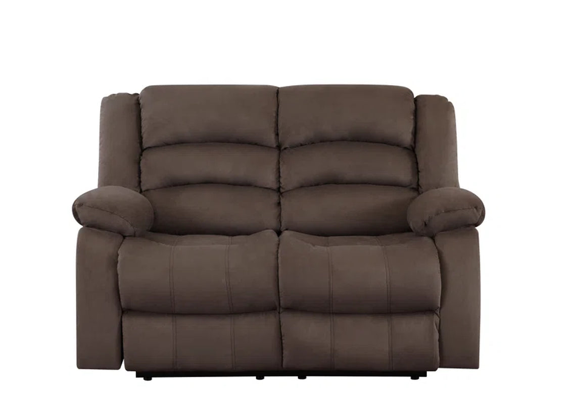 Aum 60'' Upholstered Reclining Loveseat