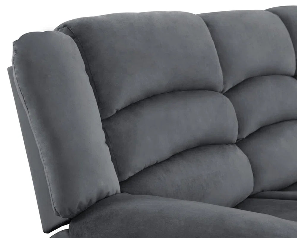 Aum 60'' Upholstered Reclining Loveseat