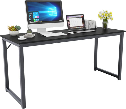 Computer Desk 63 Inches, Black BHUS-GCP2JJ-160BK