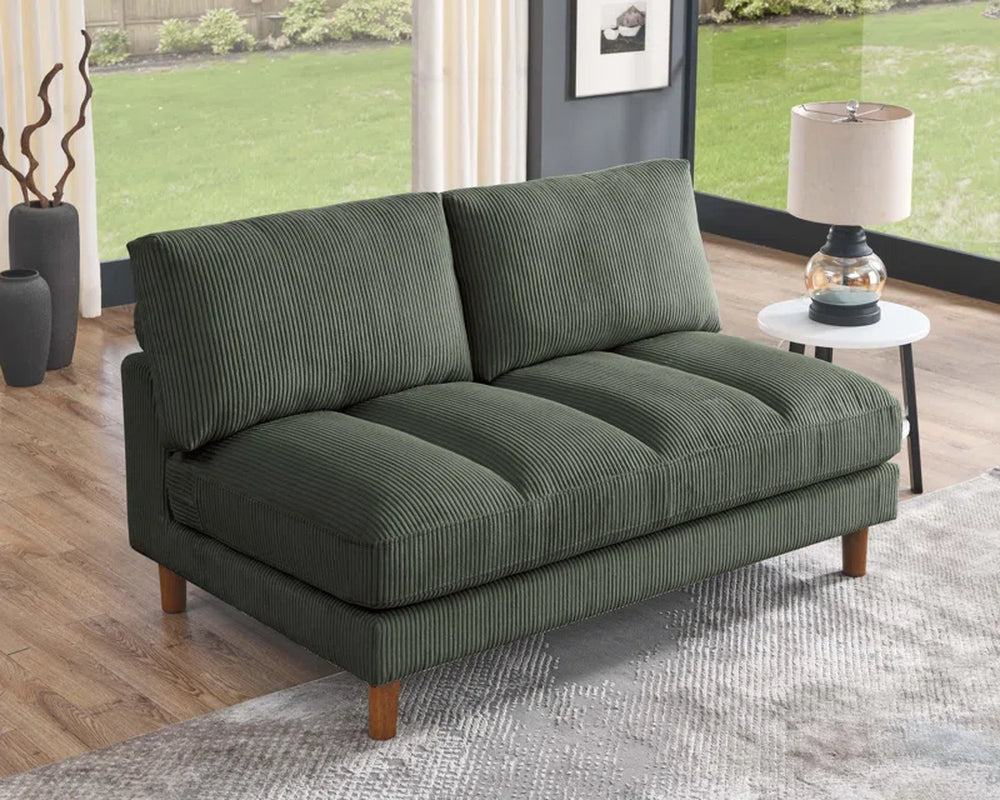 57'' Armless Loveseat