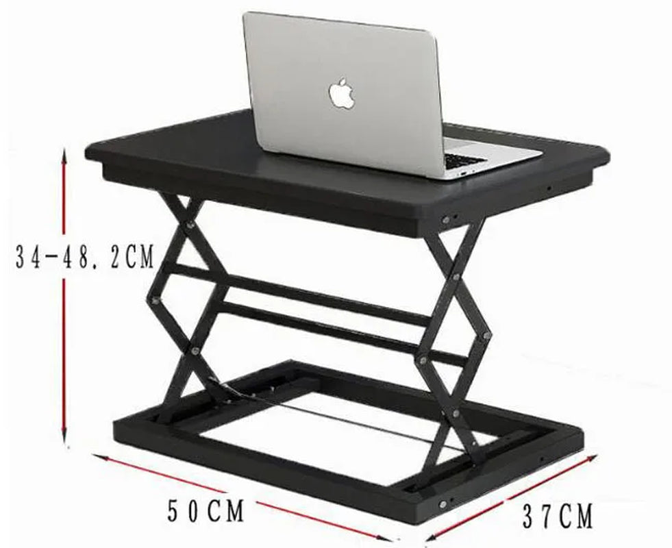 Folding Computer Desk, Bed Desk Simple Laptop, Height Adjustable