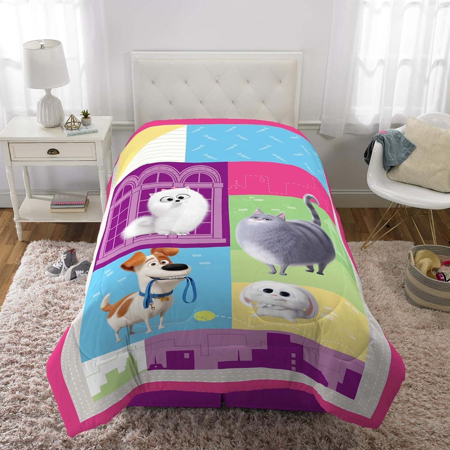 Kids Bedding Comforter, Twin, Secret Life of Pets 2