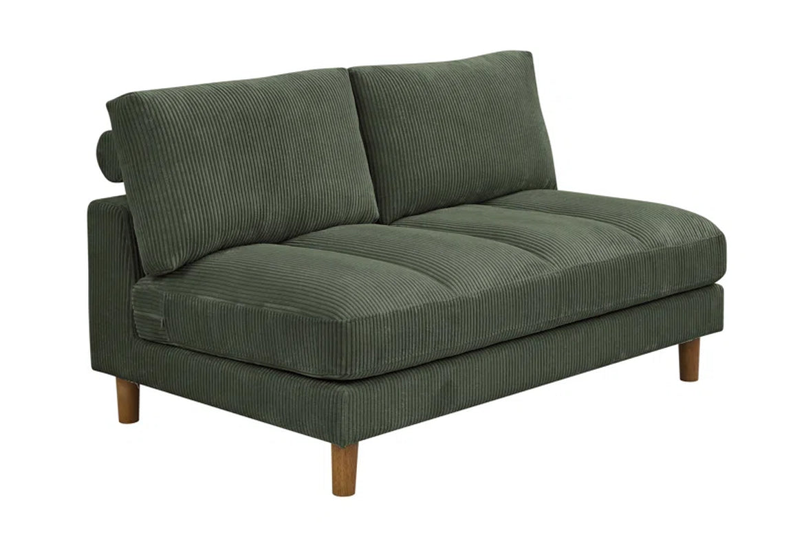 57'' Armless Loveseat