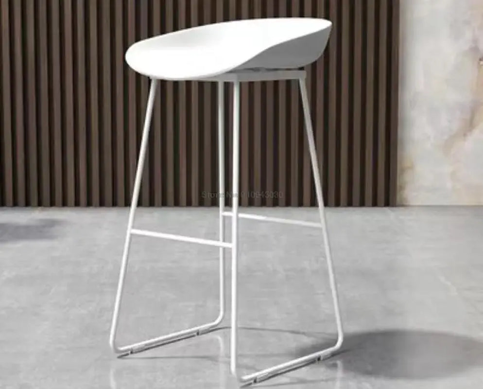 Bar Stools Nordic Bar Stools Simple Modern High Stools Net Red Light Luxury Bar Stools High Bar Stools Home Bar Stools