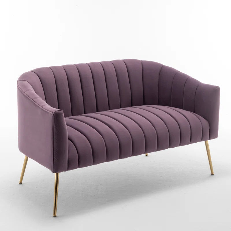 Murrow 50.6'' Velvet Loveseat