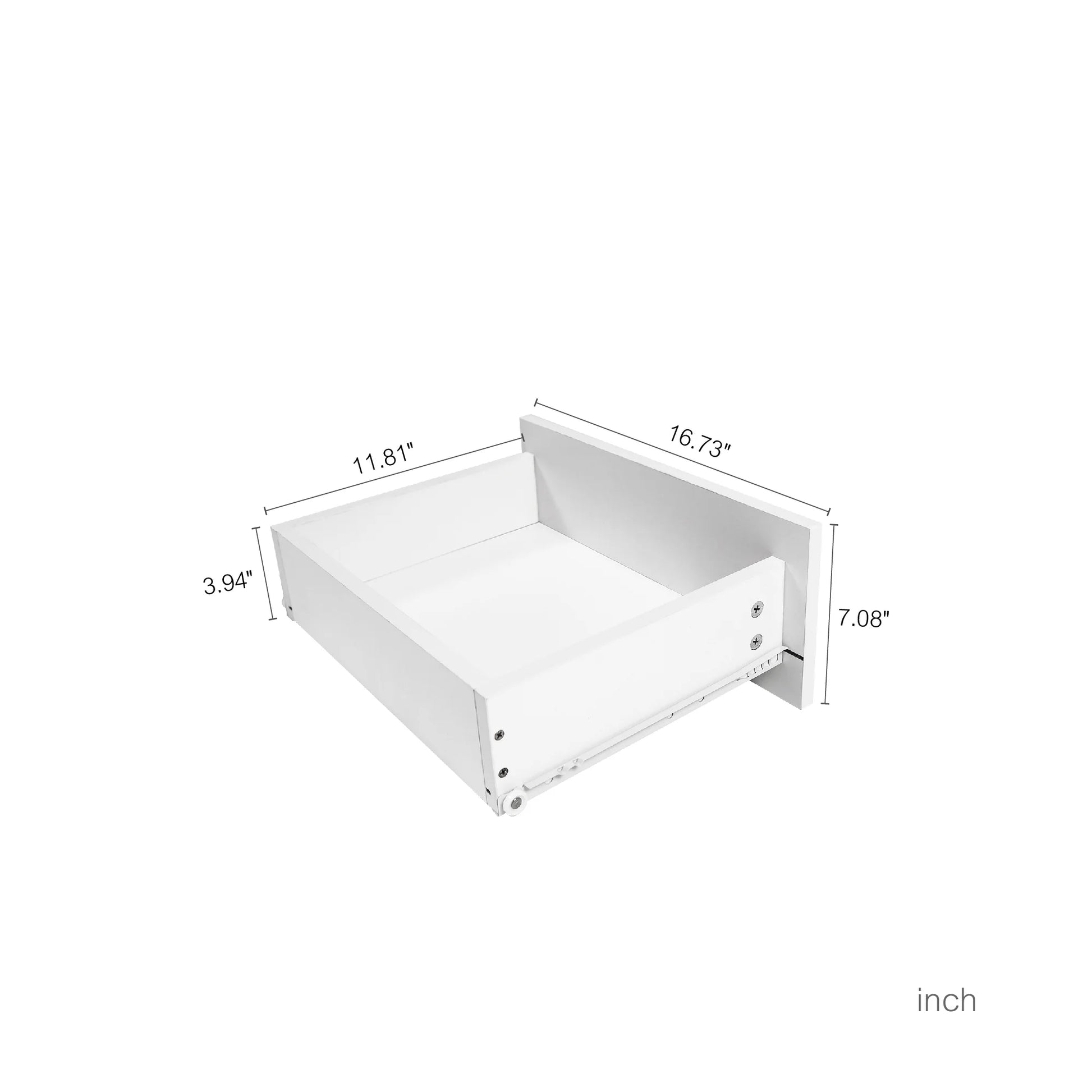 White 6 Drawer Dresser with LED Lights Display and Storage Cabinet