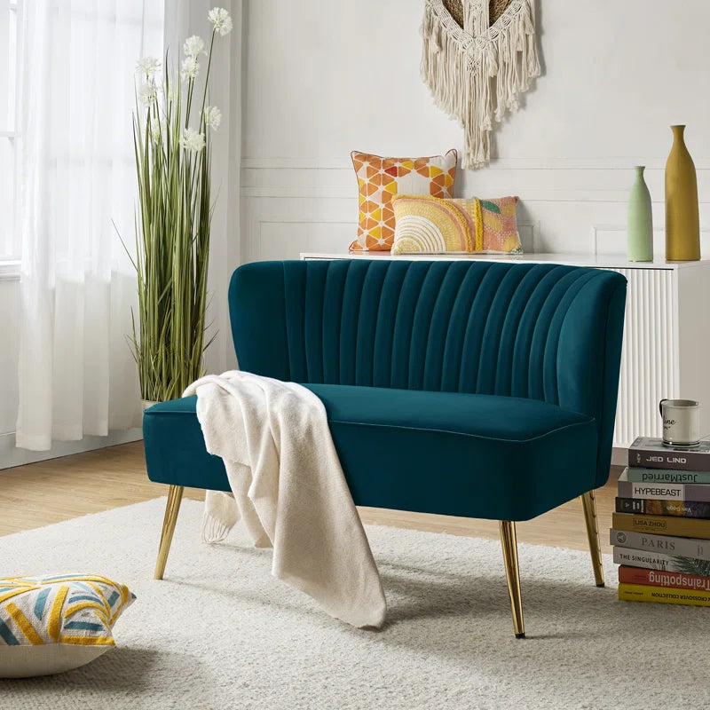 Euclid 47'' Velvet Loveseat