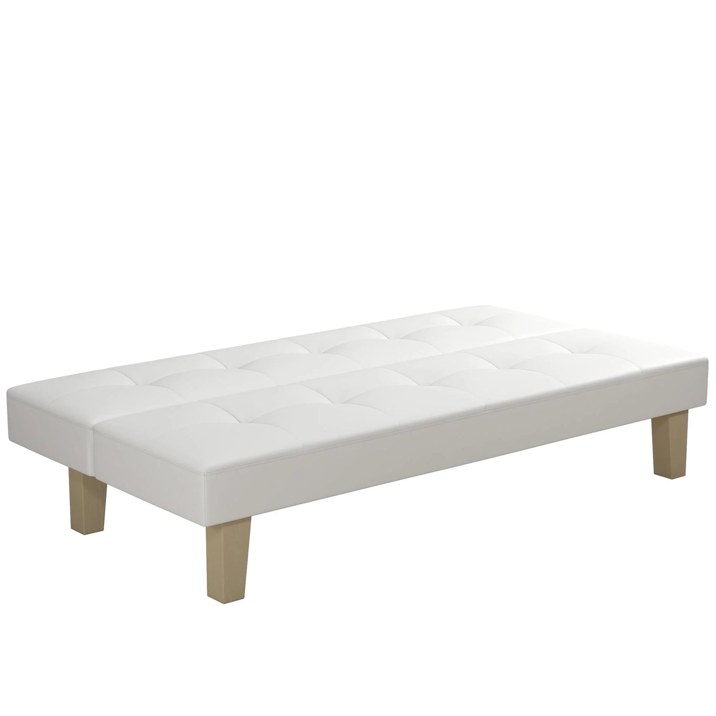 Aria Futon Sofa Bed, White