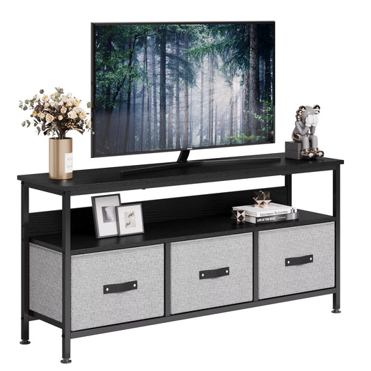 Dresser TV Stand 3-Drawers , 55 Inch TV Stand