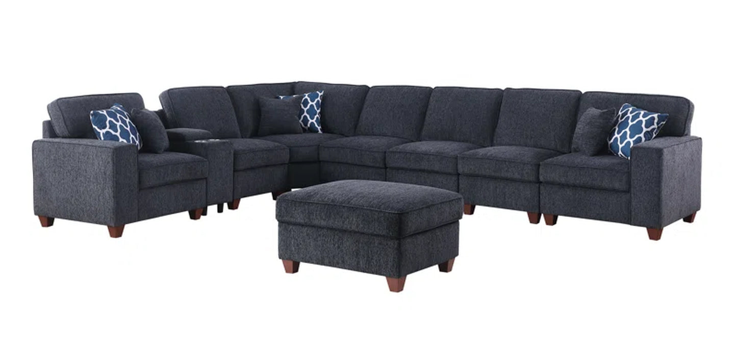 Henry Chenille Upholstered Sofa