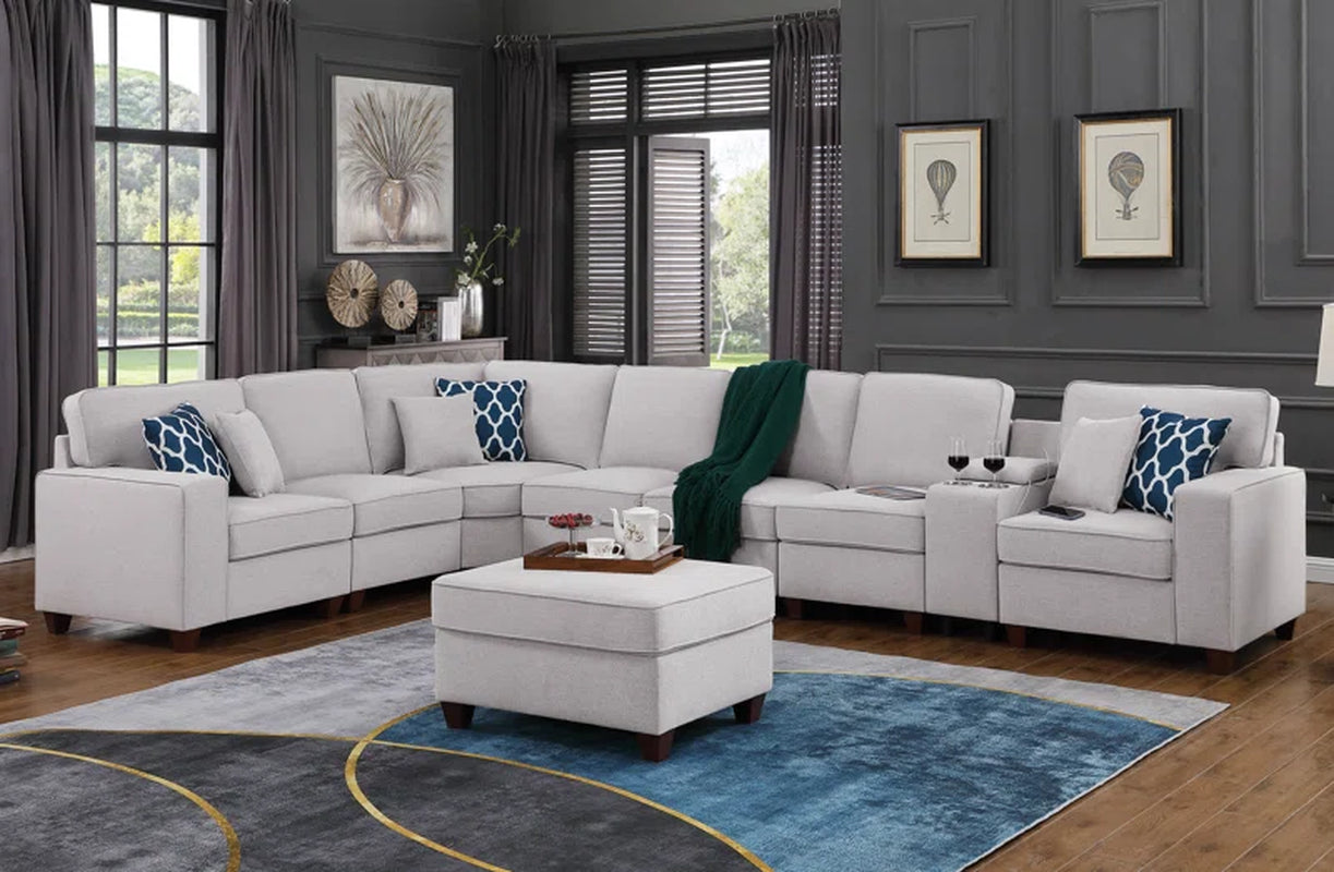 Henry Chenille Upholstered Sofa