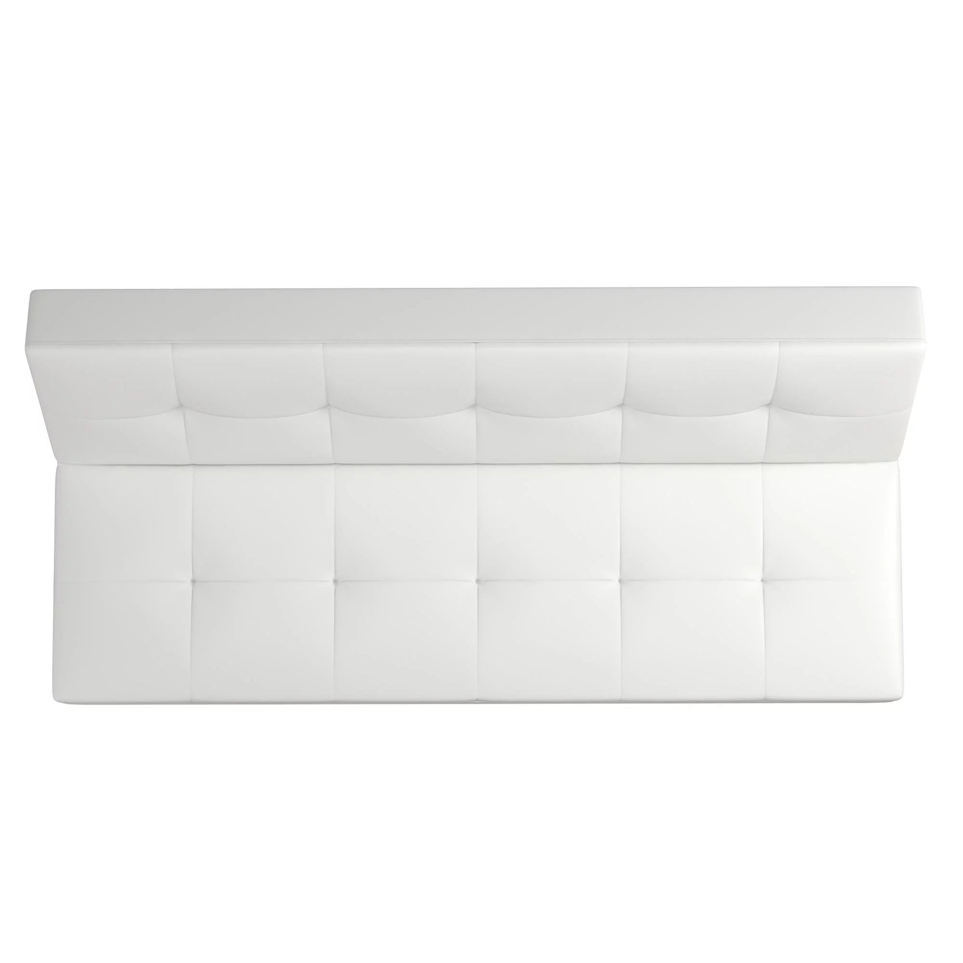 Aria Futon Sofa Bed, White