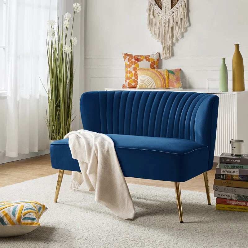 Euclid 47'' Velvet Loveseat