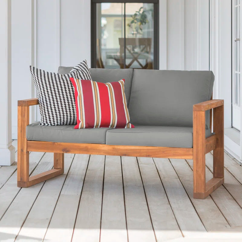 52'' Acacia Outdoor Loveseat