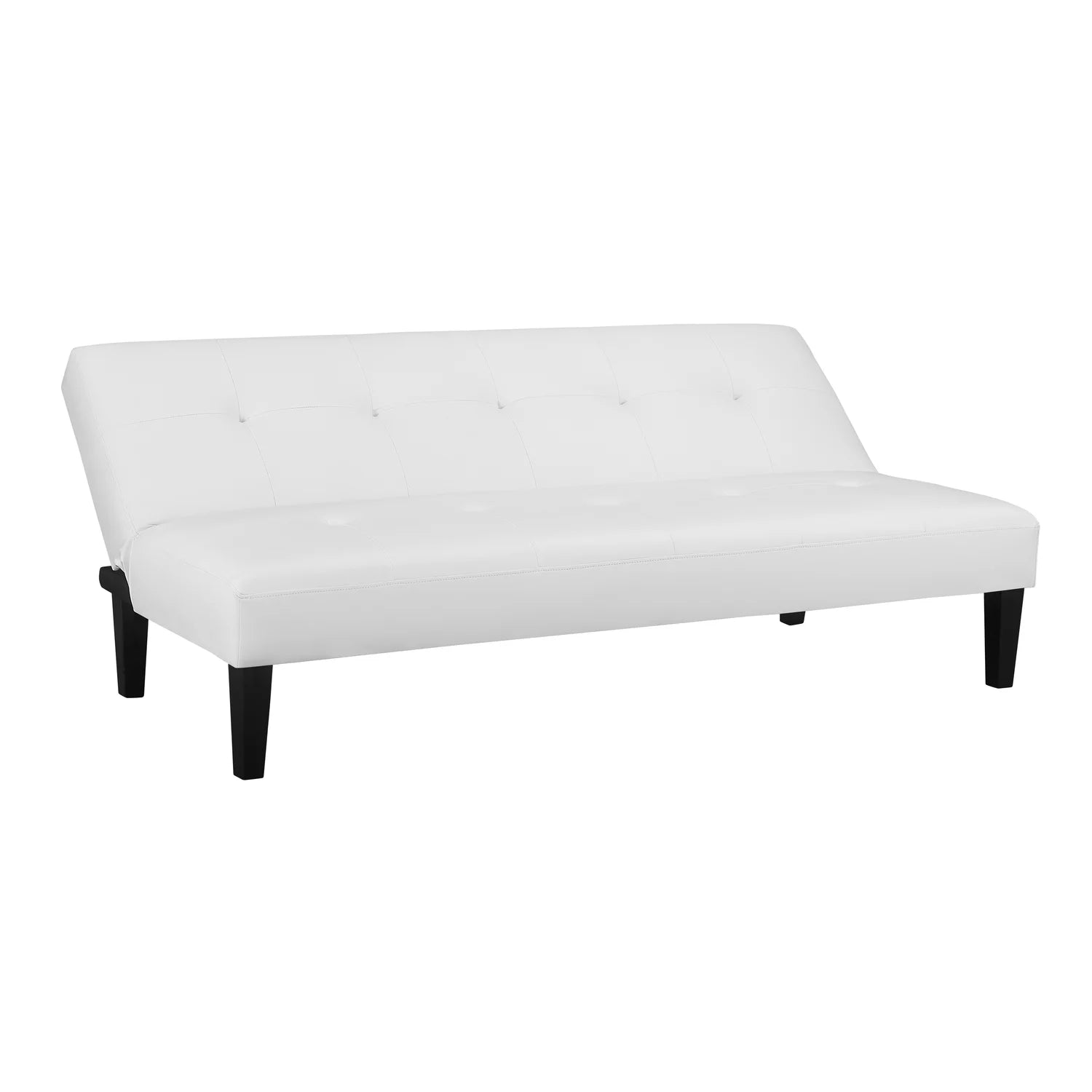 White Convertible Futon Sofa