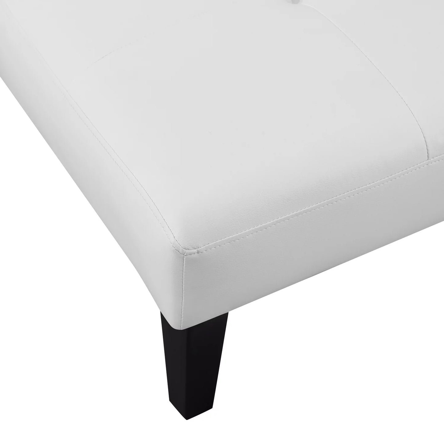 White Convertible Futon Sofa