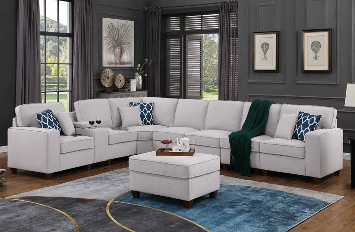 Henry Chenille Upholstered Sofa