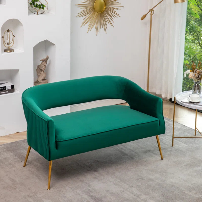 Chynna 51.2'' Velvet Loveseat