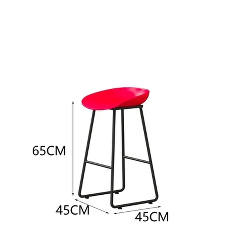 Bar Stools Nordic Bar Stools Simple Modern High Stools Net Red Light Luxury Bar Stools High Bar Stools Home Bar Stools