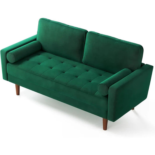 Delicat 58.46'' Velvet Loveseat