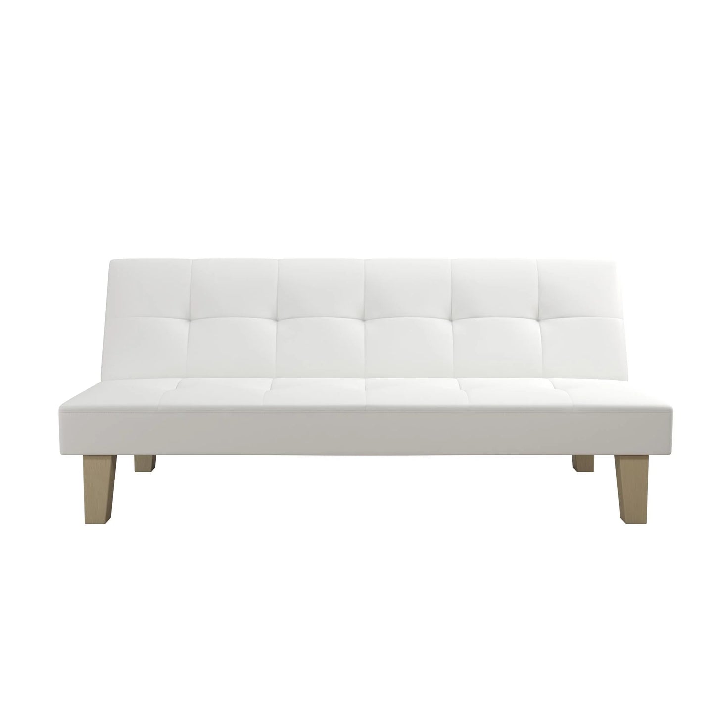 Aria Futon Sofa Bed, White